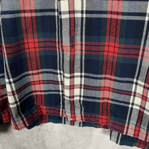 Vintage Polo Ralph Lauren Ski Camp Loop Shirt Men's XXL Red Tartan Plaid Flannel - Picture 8 of 16